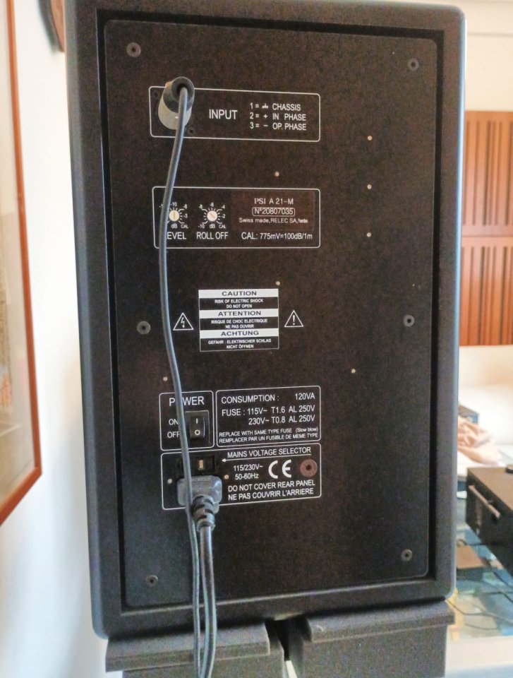 2 altavoces PSI Audio A21-M de segunda mano · Foto 3 de 5 · Gipuzkoa · 3000 €