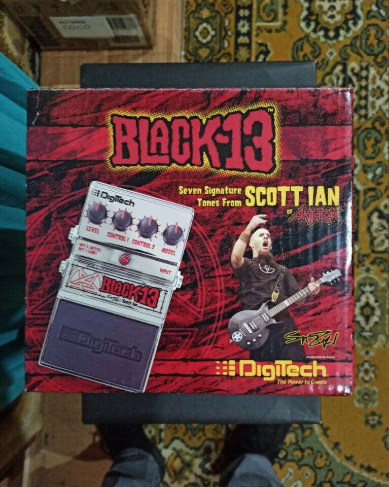 Digitech Black 13 - Scott Ian, NUEVO!