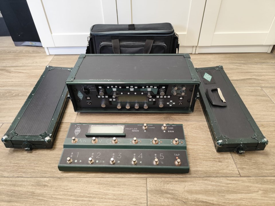 Kemper Profiler + Rack + Remote + Funda Remote