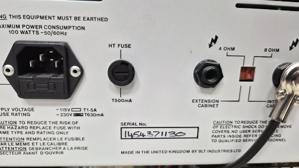Laney Crome O-Zone 50 W Edicion Special de segunda mano · Foto 7 de 7 · Castellón · 550 €