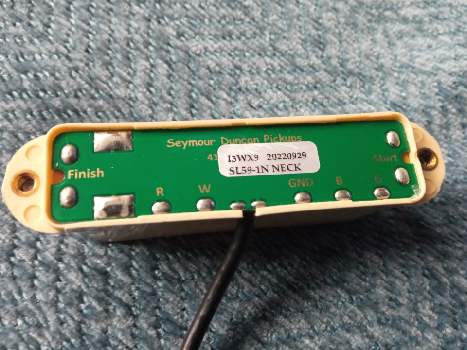 Seymour Duncan Little 59 neck cream