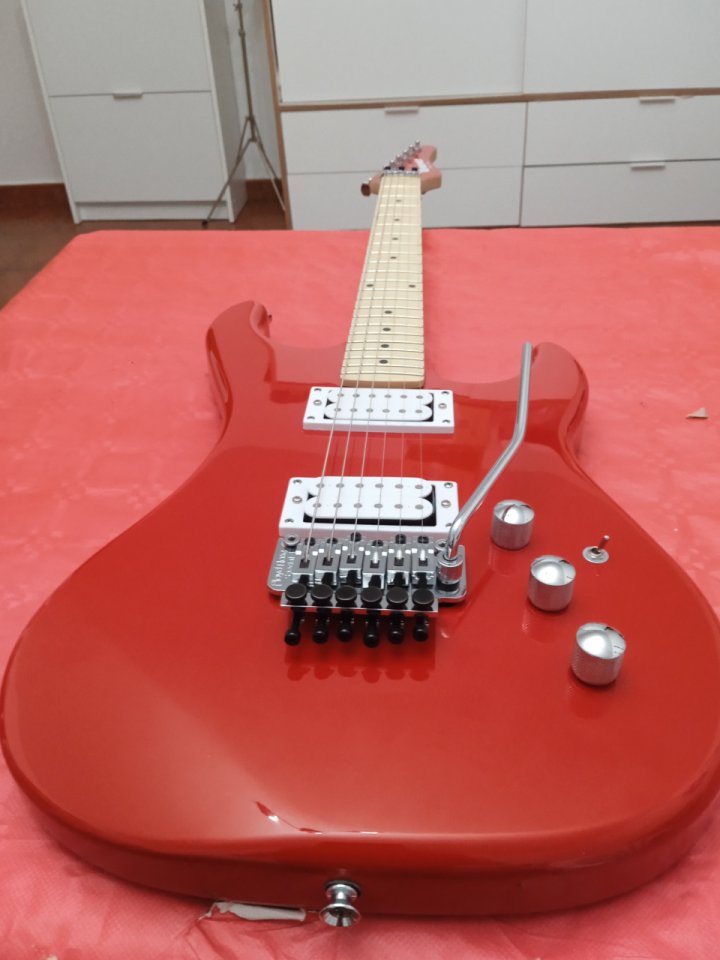 Kramer Pacer Classic Red Scarlett