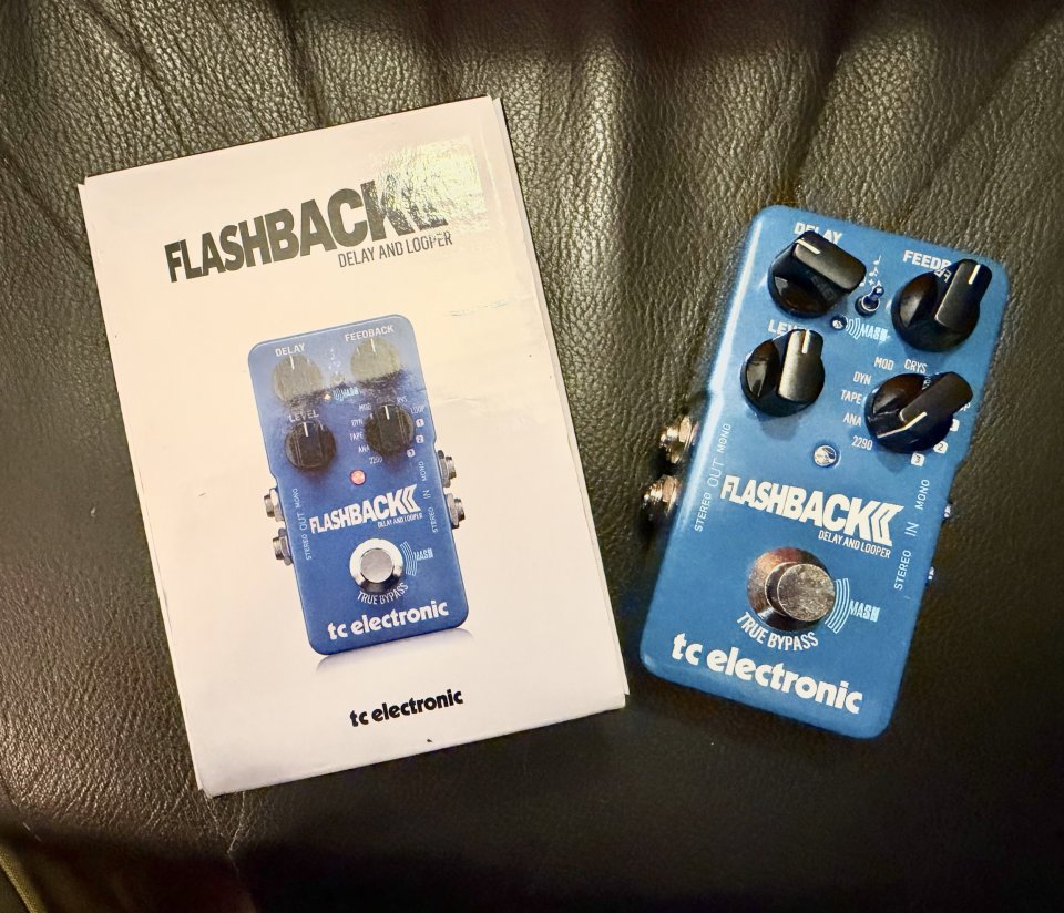Varios pedales…EHX Mistress, Flashback Delay y 1981 Inventions LVL