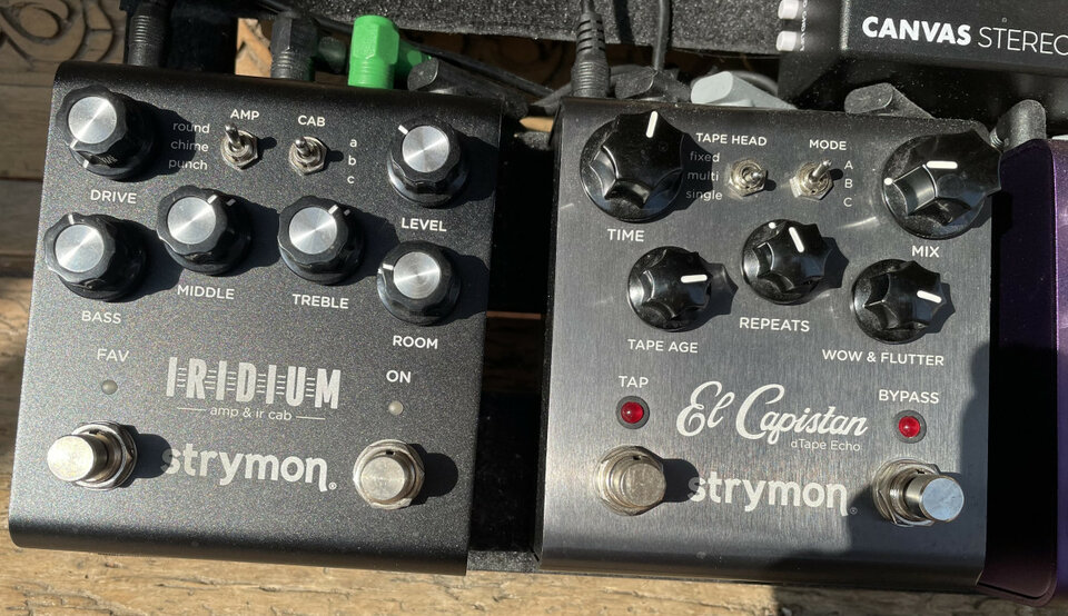 Pedalera directo y grabación stereo primeras marcas