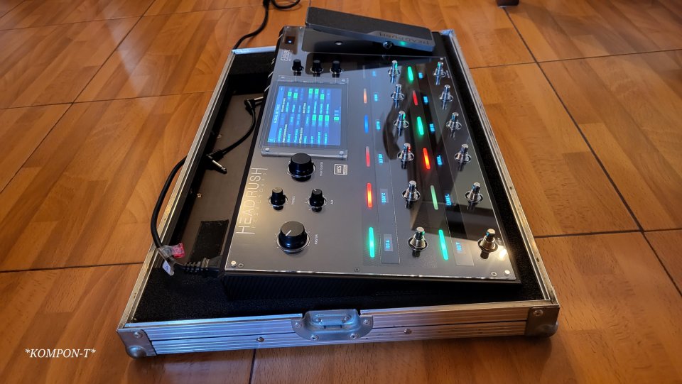 Headrush Pedalboard + Maleta + Protector Acrílico