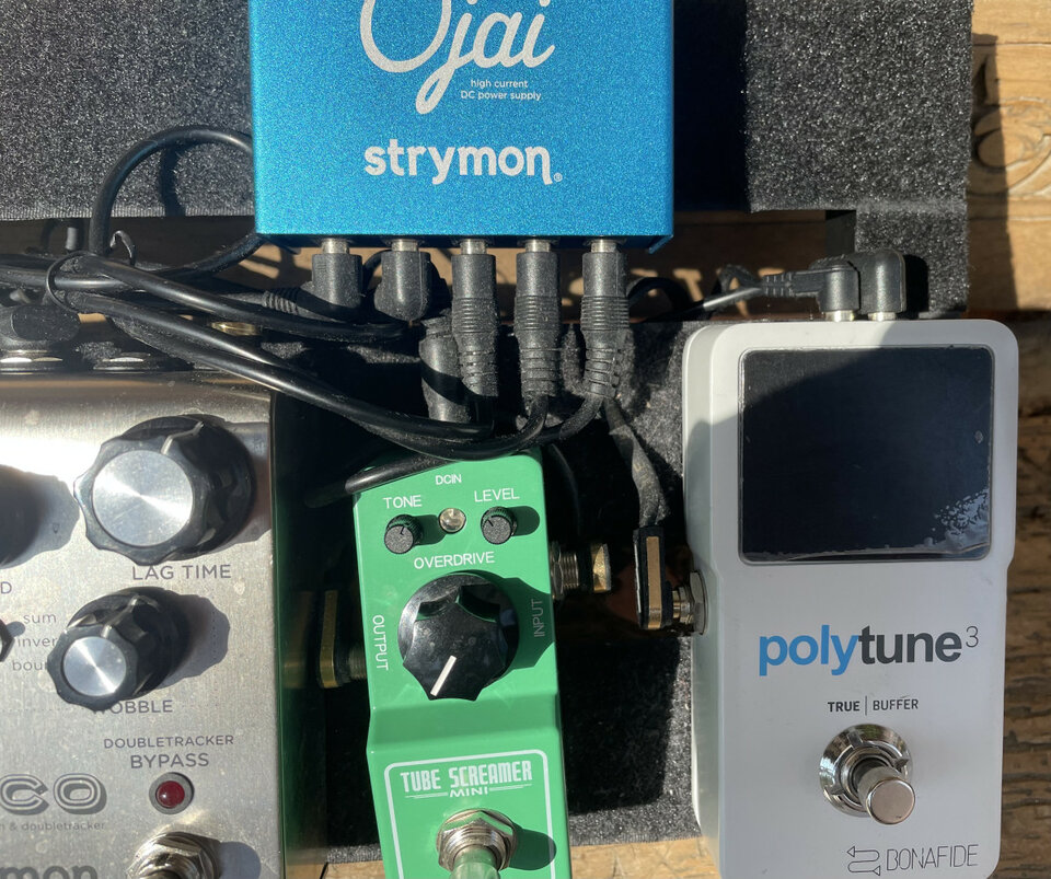 Pedalera directo y grabación stereo primeras marcas