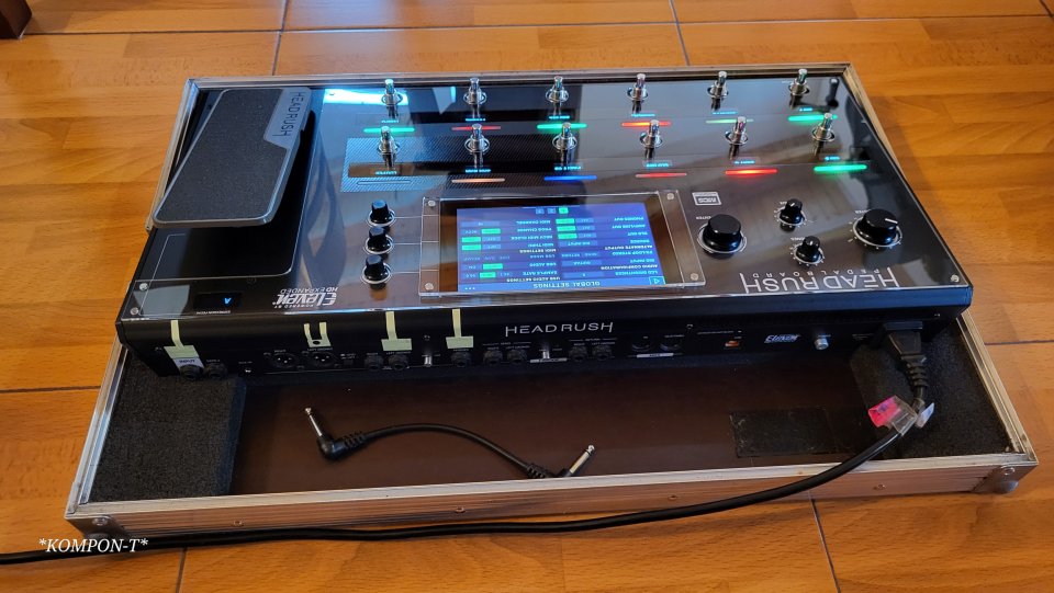 Headrush Pedalboard + Maleta + Protector Acrílico