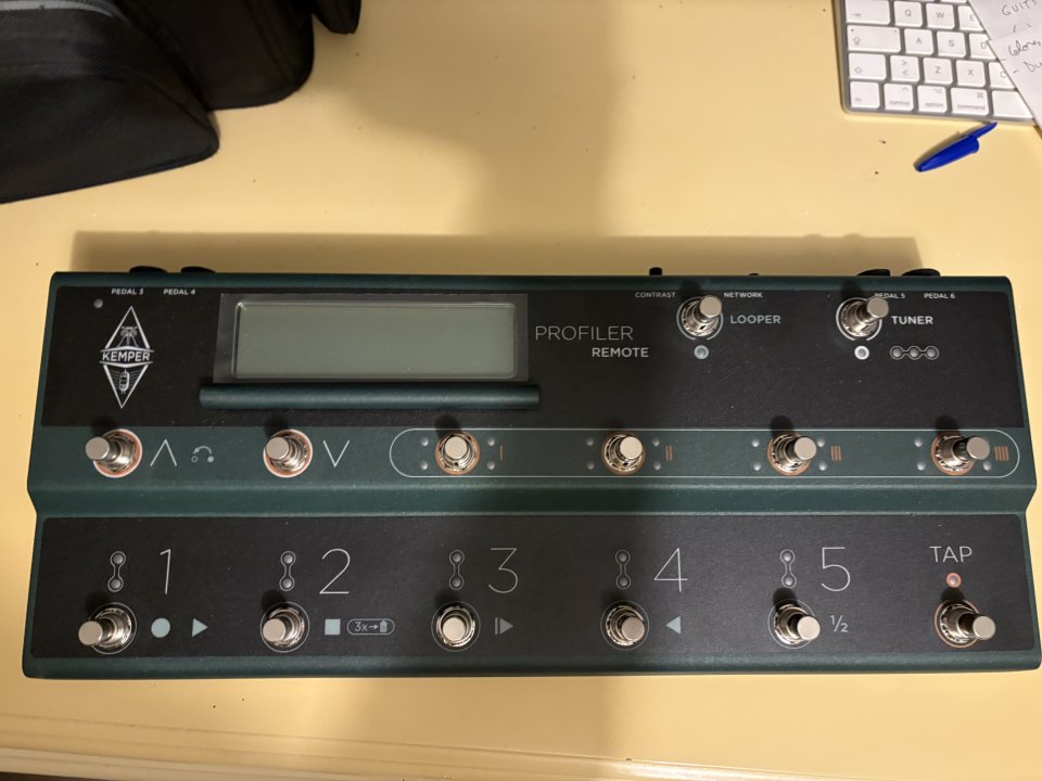 Kemper Powerhead+pedalera+bolsos