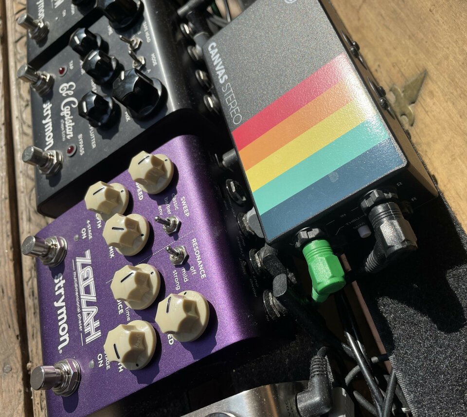 Pedalera directo y grabación stereo primeras marcas