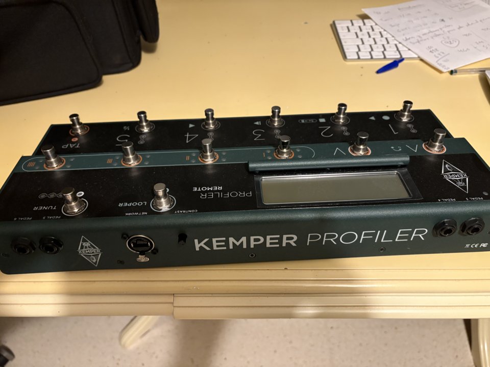 Kemper Powerhead+pedalera+bolsos