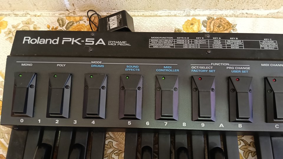 Roland PK-5A midi pedal de segunda mano · Foto 3 de 4 · A Coruña · 450 €