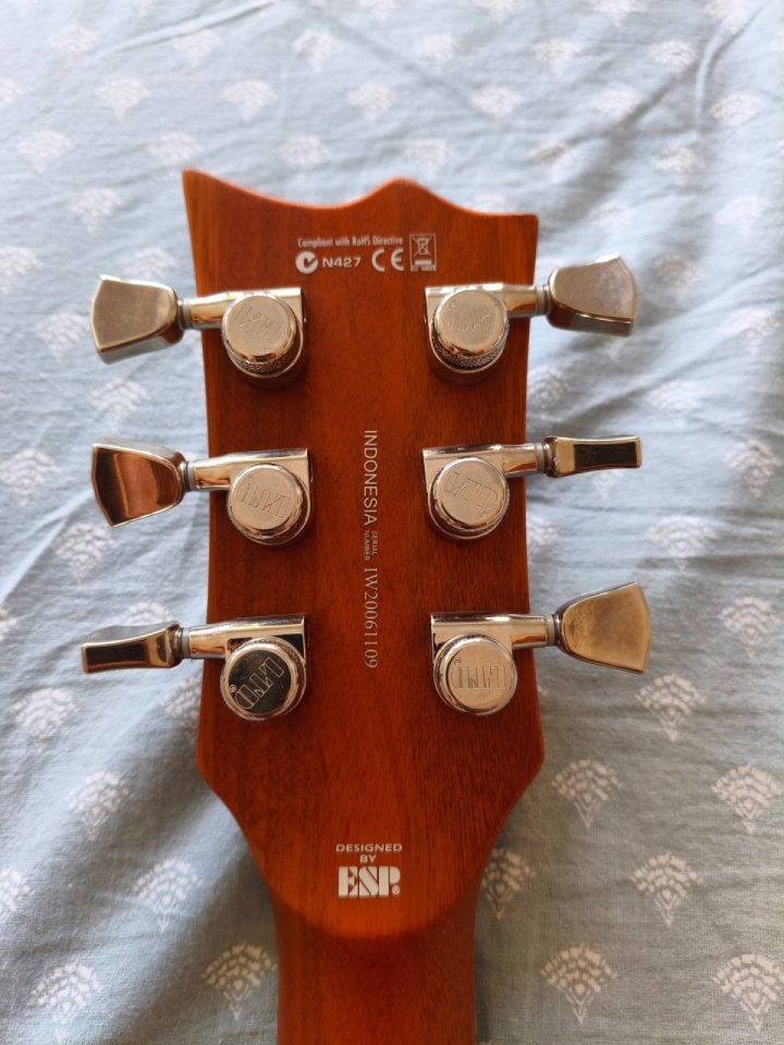 LTD EC-1000T FM Honey Burst Satin con Fishman de segunda mano · Foto 4 de 7 · Madrid · 900 €