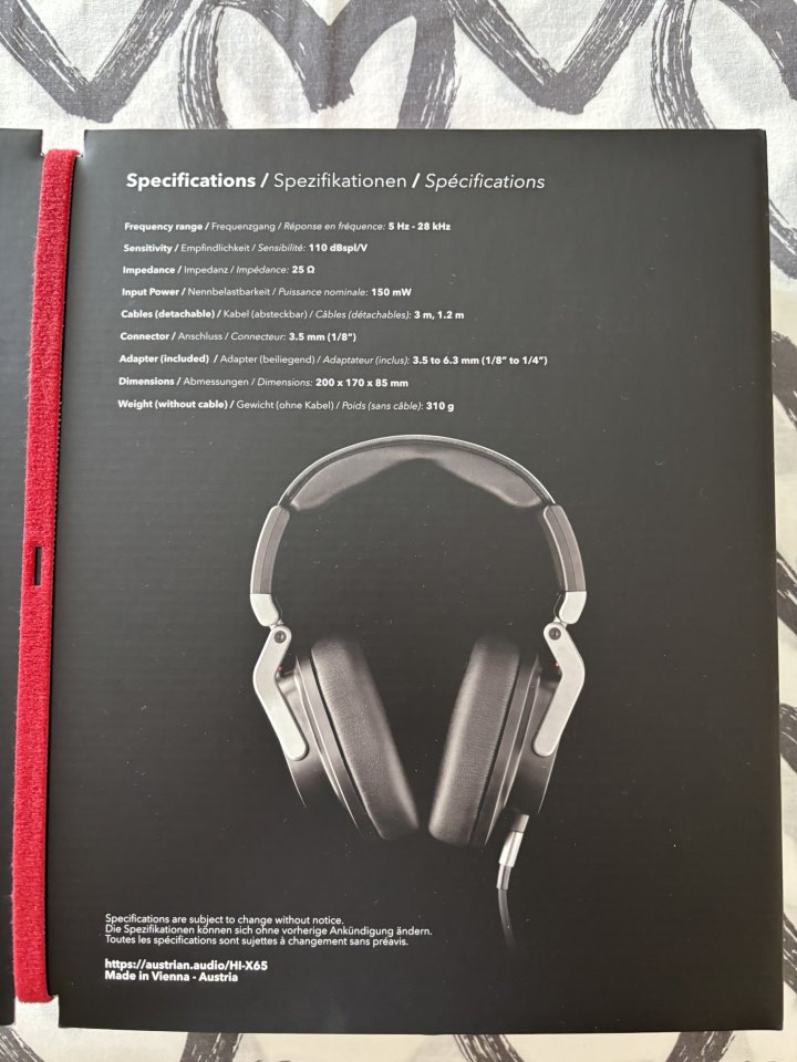 Austrian Audio Hi-X65 de segunda mano · Foto 7 de 8 · Madrid · 200 €
