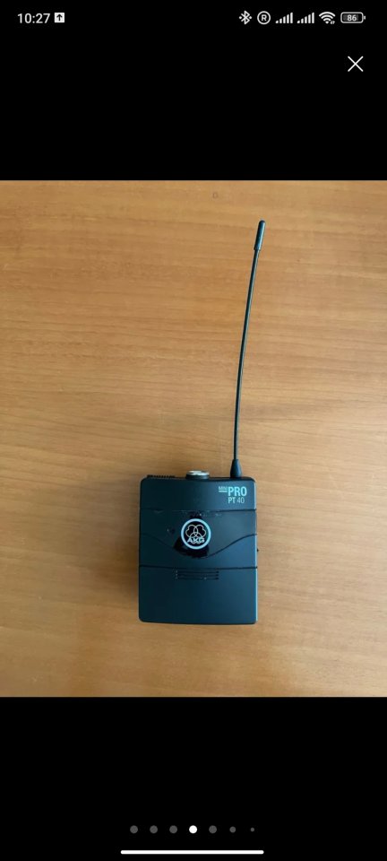 AKG WMS40 Mini Sistema Inalámbrico Guitarra