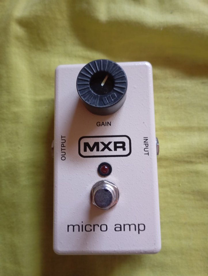 pedal booster para guitarra mxr micro amp de segunda mano · Valladolid · 68 €