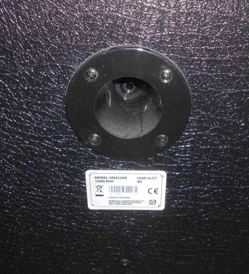 Pantalla Marshall MX212 AR (Extra Altavoces) de segunda mano · Foto 6 de 7 · Barcelona · 400 €