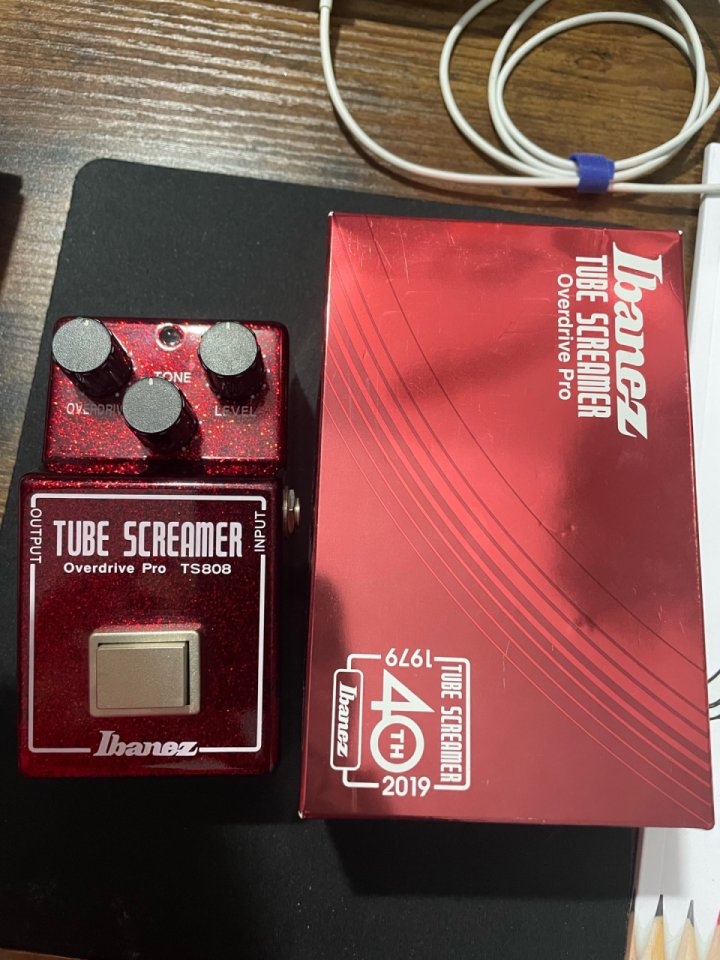 Pedal ibanez Tube Screamer  TST808 Ed 40aniversario