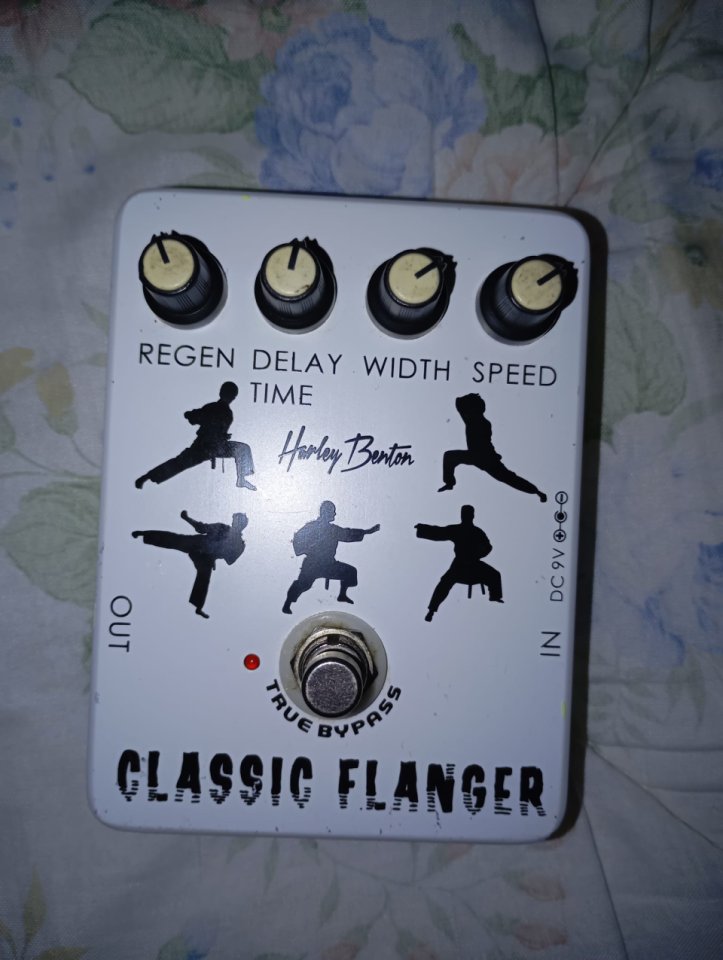 pedal para guitarra harley benton classic flanger de segunda mano · Valladolid · 22 €