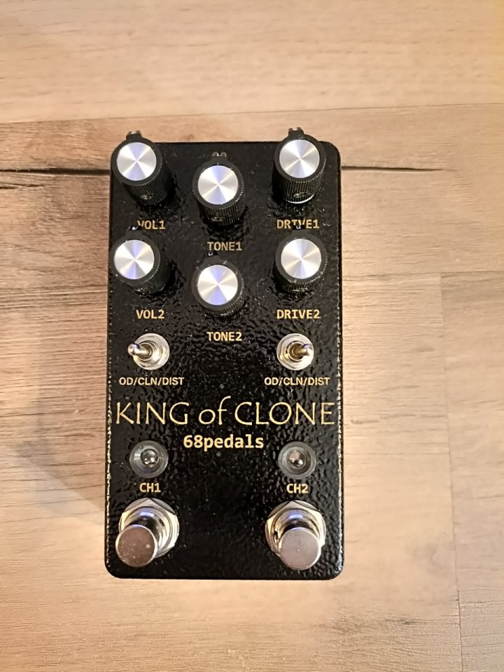 68 pedals (King of clone)