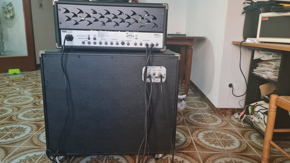 Amplificador y pantalla Diezel Einstein 100V de segunda mano · Foto 3 de 5 · Valencia · 1600 €
