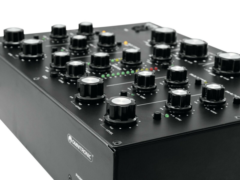 OMNITRONIC TRM-402 4-Channel Rotary Mixer