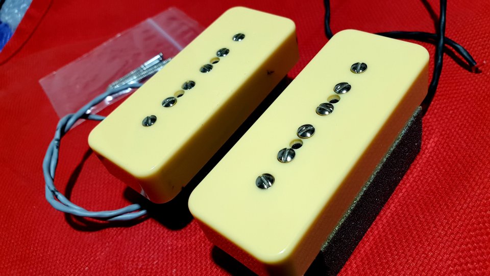 P 90 pickup soap , N y B