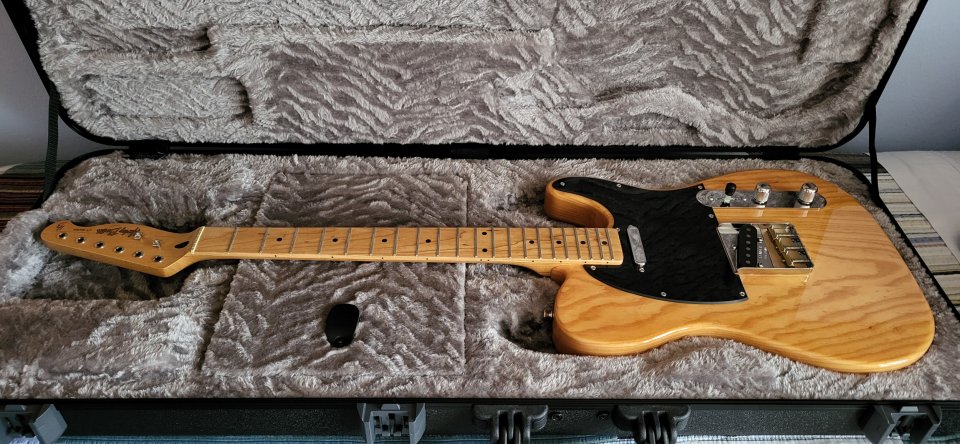 HB TE-52 + Estuche Fender + Mejoras. NUEVA .