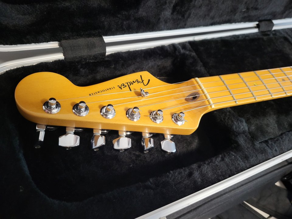 Fender stratocaster American Deluxe 2004 pastillas suhr