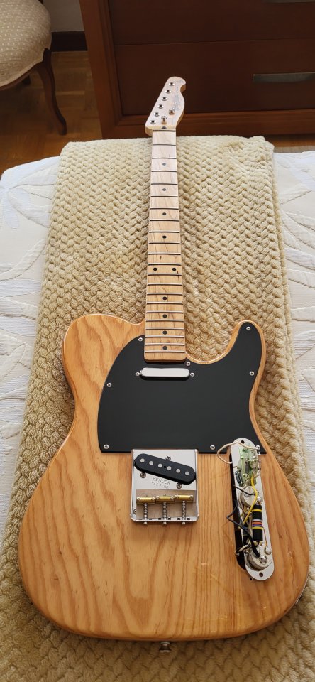 HB TE-52 + Estuche Fender + Mejoras. NUEVA .