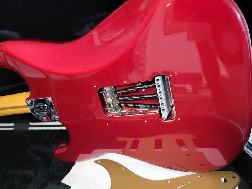 Fender stratocaster American Deluxe 2004 pastillas suhr