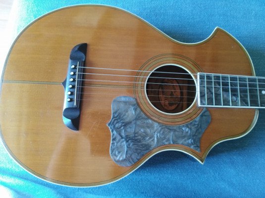 Vintage guitarra Kay - Stromberg Voisinet - B J Serenader de segunda mano · Foto 8 de 9 · Tarragona