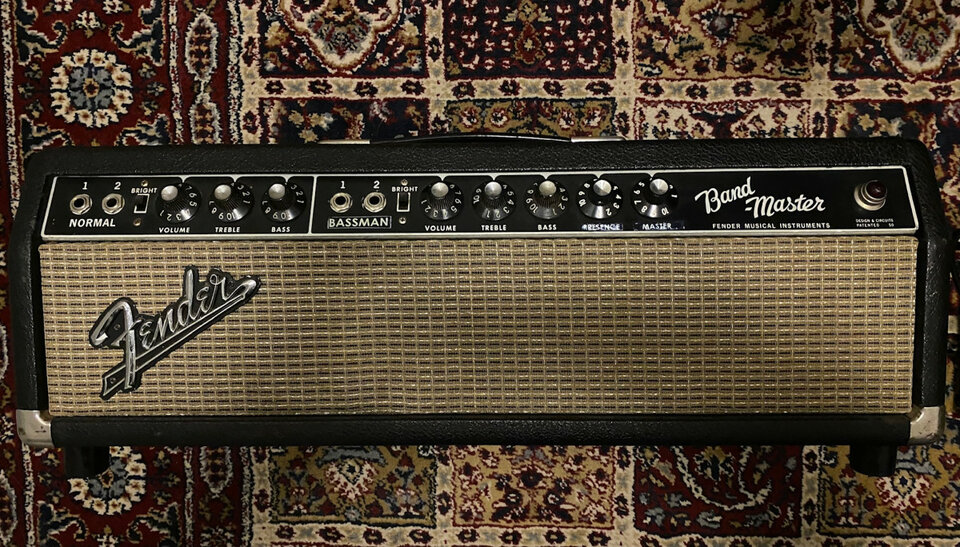 Amplificador FENDER BANDMASTER Blackface '67 con Mods.