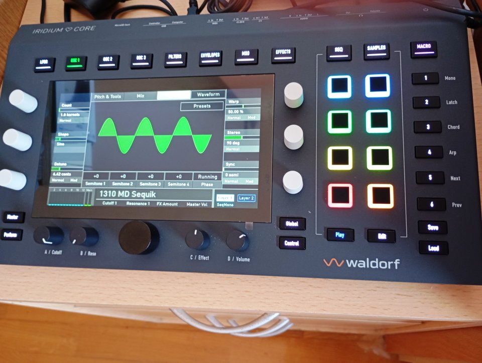 Waldorf Iridium Core (a estrenar) de segunda mano · Foto 1 de 4 · Pontevedra · 1100 €