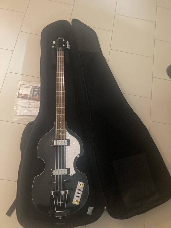 Hofner Ignition Violin Bass black