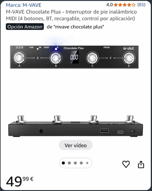 Mvave Chocolate Plus - SIN ABRIR!!!