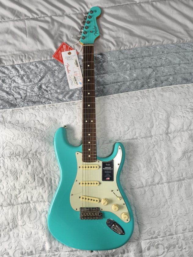 Fender American Professional II Stratocaster – Seafoam Green – LTD