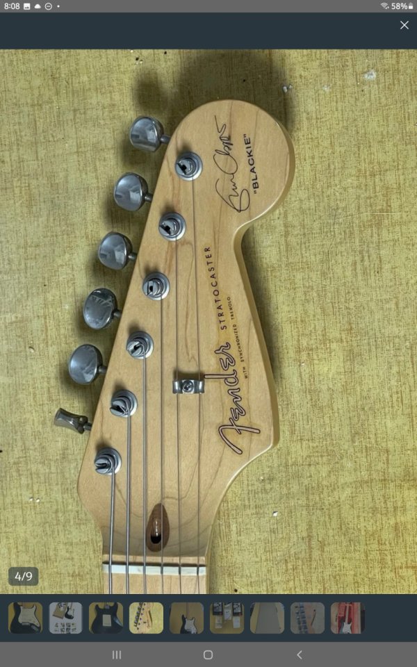 Fender Stratocaster 1996 USA Eric Clapton 50 aniversario de segunda mano · Foto 4 de 6 · Madrid · 2300 €