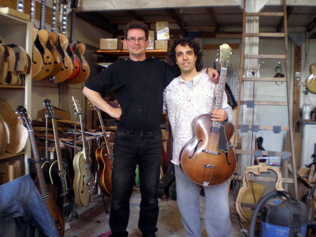 2009 Slaman DS 375 archtop jazz box