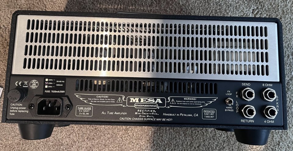 Mesa boogie minirectifier