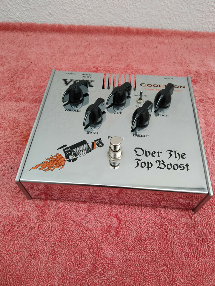 Pedal guitarra VOX Cooltron Over the Top Boost