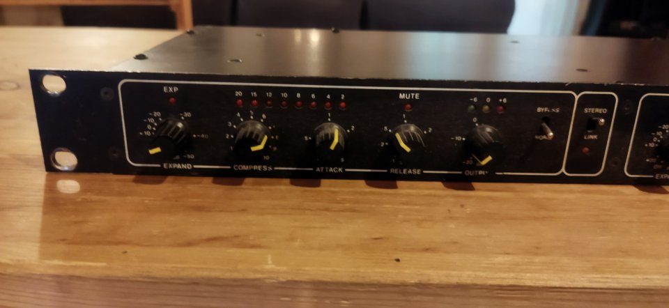 Compresor Drawmer LX20 Dual Expander