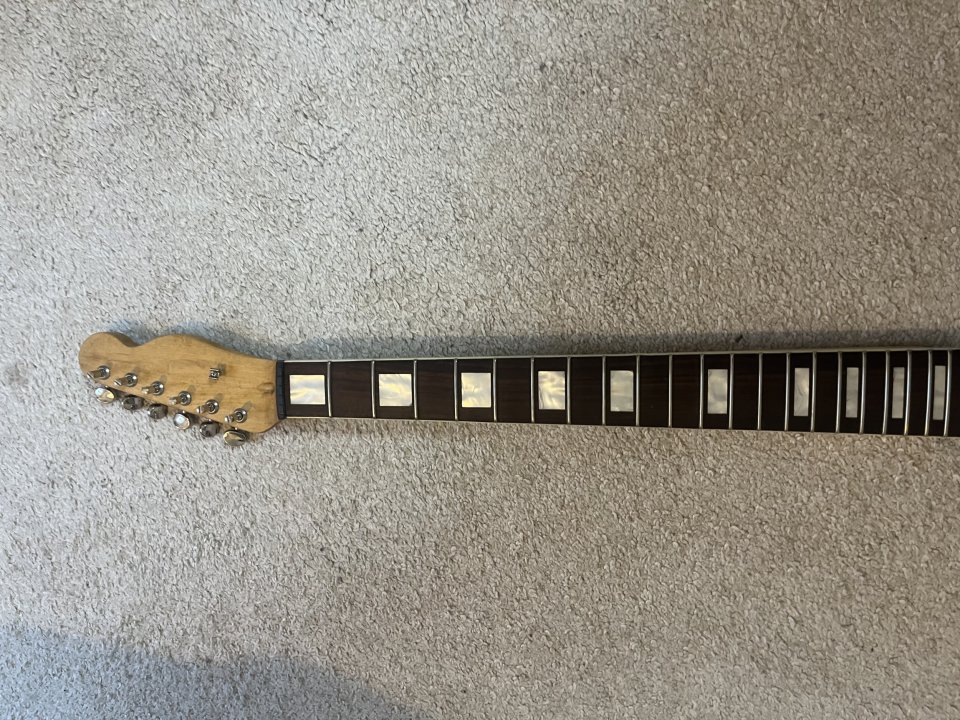 Mástil telecaster conversión