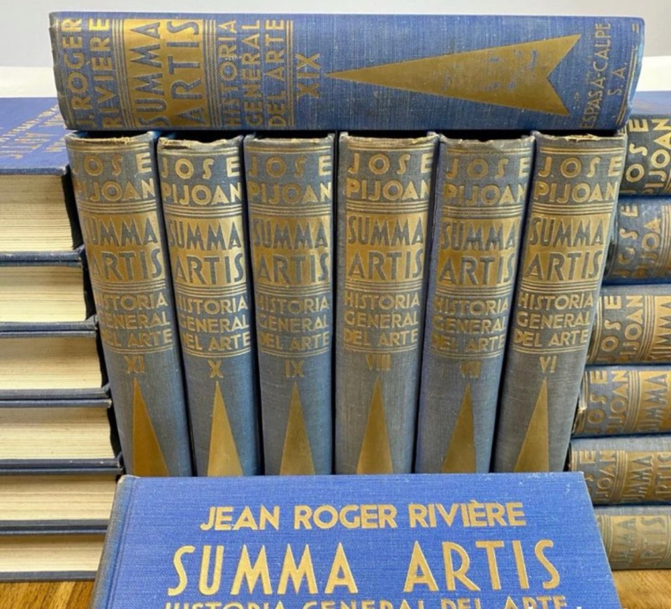 Enciclopedia Summa Artis, Historia General del Arte.