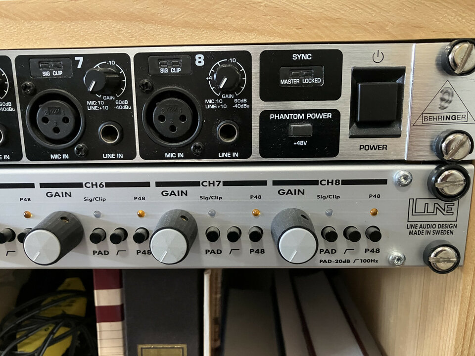 Line Audio 8MP reservado