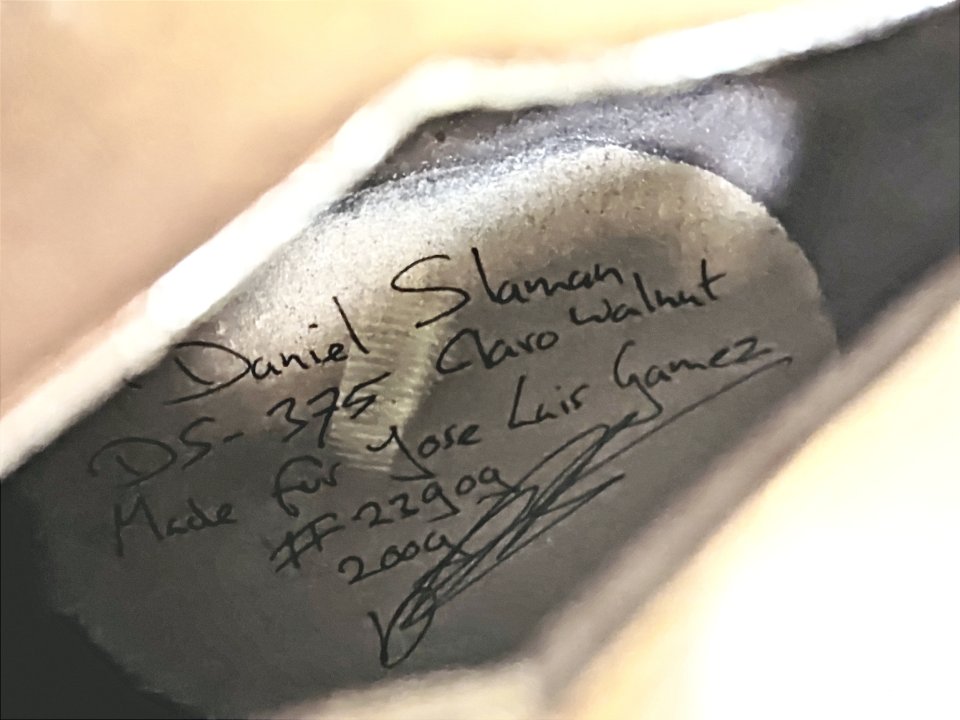 2009 Slaman DS 375 archtop jazz box