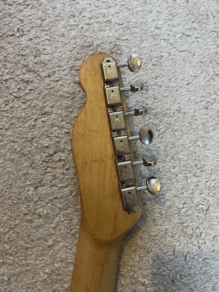 Mástil telecaster conversión