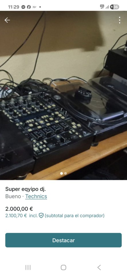 Equipo dj pro de segunda mano · Foto 4 de 5 · Madrid · 2000 €