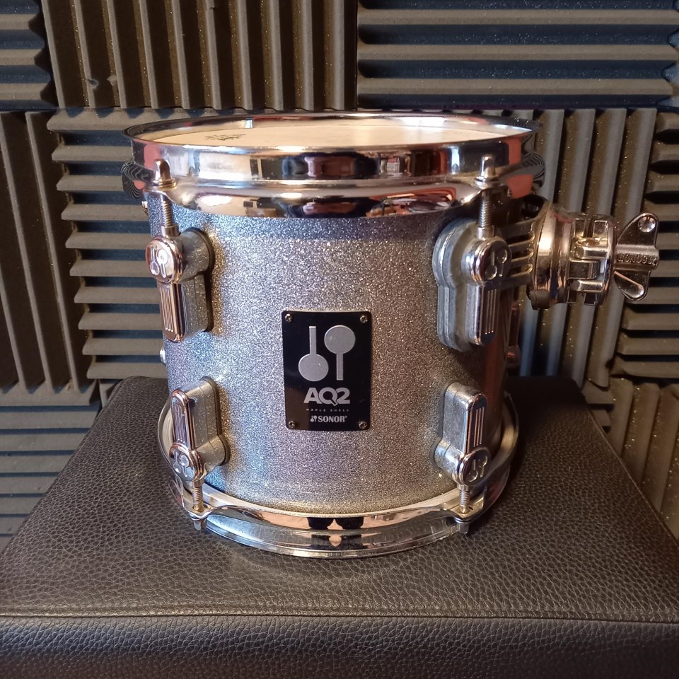 Tom 8" SONOR AQ2 Titanium Quartz