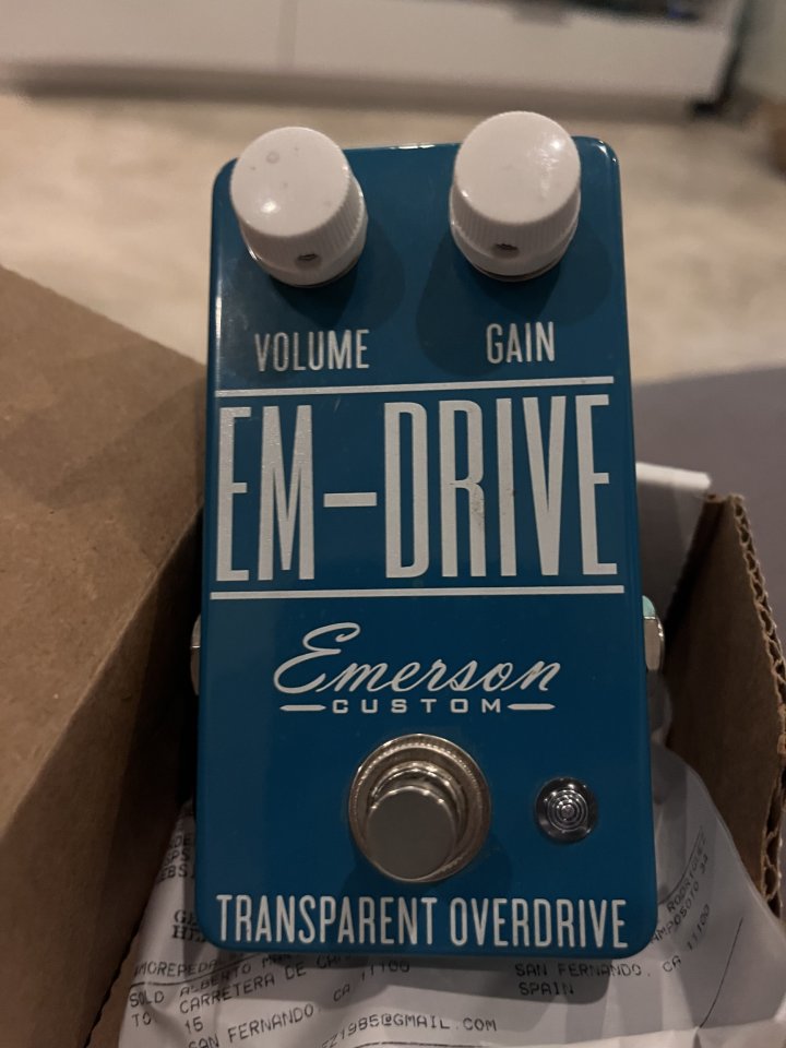 Emerson Custom EM-Drive – Overdrive de segunda mano · Foto 1 de 2 · Cádiz · 130 €