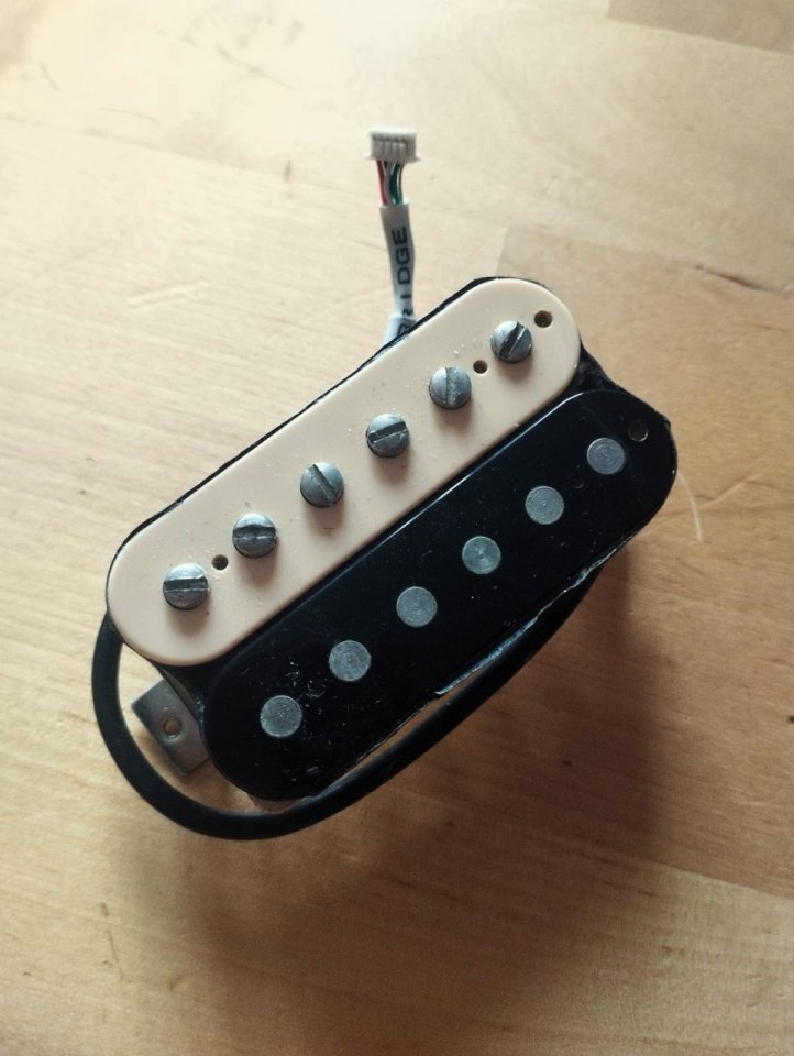 Pastilla Gibson Burstbucker '61 Zebra QuickConnect